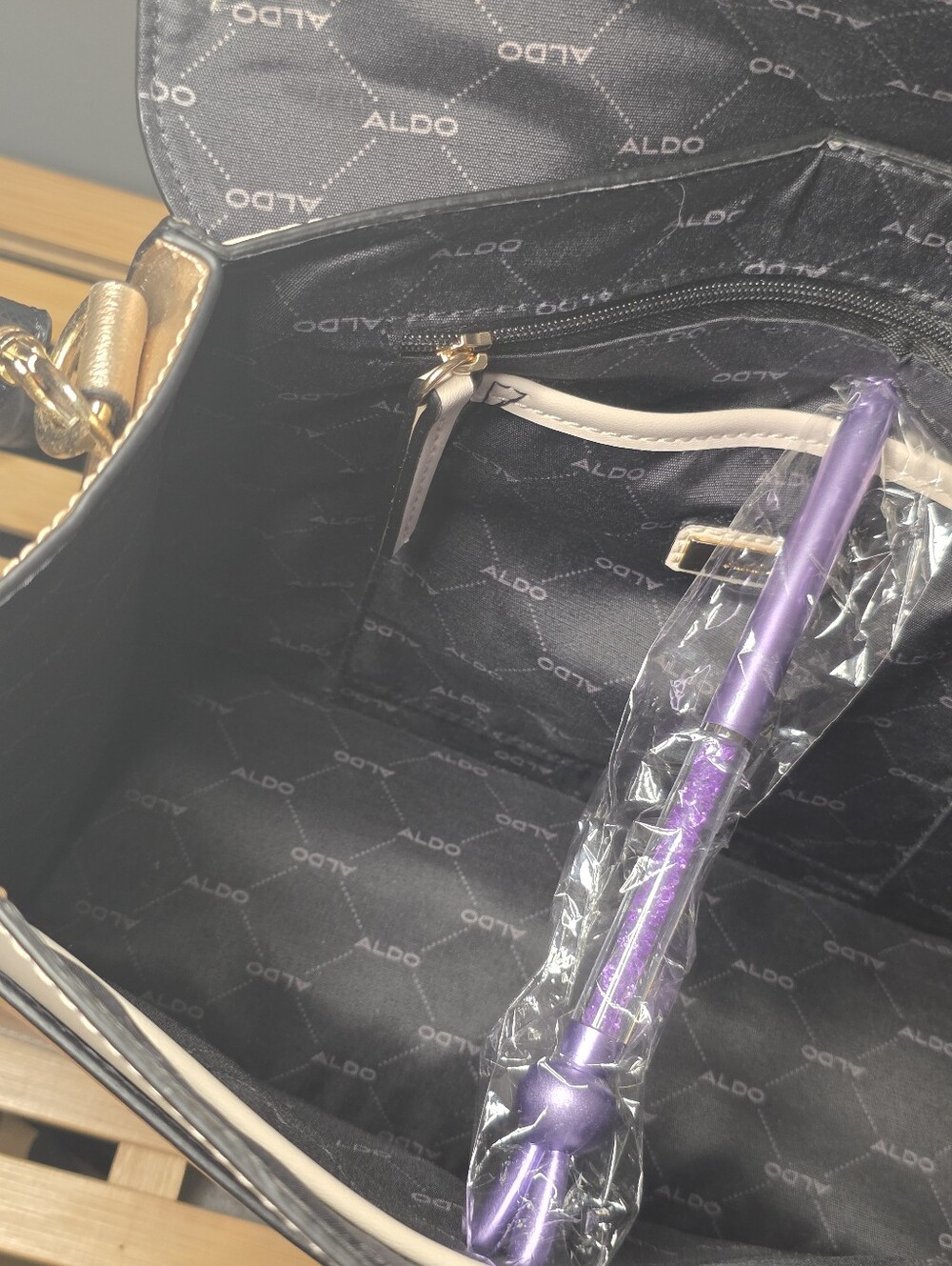 Aldo Colorblock Satchel - Picture 12 of 16